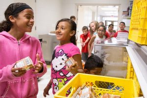 The DMPS Food and Nutrition Center serves 20,000 students every school day.