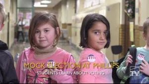 Phillips Mock Election – DMPS-TV News thumbnail