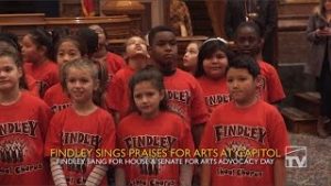 Findley Sings in Arts Advocacy at Capitol thumbnail